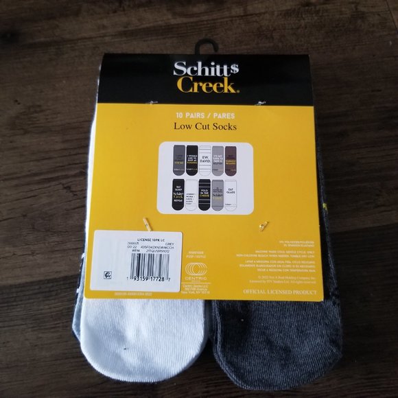 Schitt$ Creek Low Cut Socks - 10 pairs - Picture 2 of 4